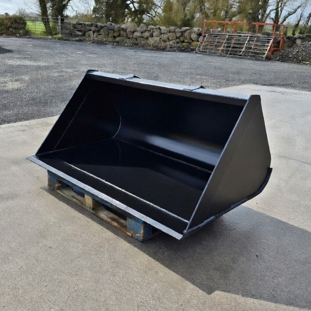 Telehandler With Operating Bucket 8ft Buckets.ie 8ft Telehandler Buckets - Buckets.ie